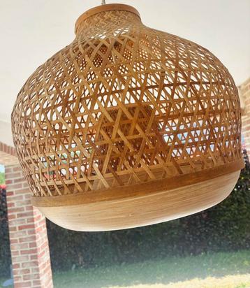 Hanglamp riet, Huis en Inrichting, Lampen | Hanglampen, Ophalen