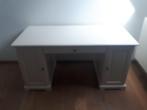 Houten bureau met bureaustoel., Huis en Inrichting, Ophalen, Gebruikt