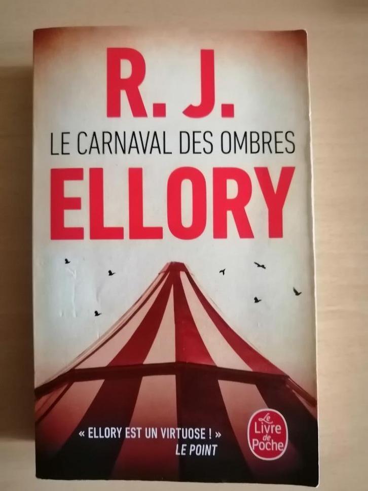 Le carnaval des ombres de R.J. Ellory, Livres, Thrillers, Enlèvement ou Envoi