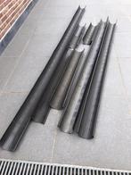 PVC dakgoten, uitlopen, koppelstukken, eindstukken, haken., Tuin en Terras, Tuinhuizen, Kunststof, Gebruikt, Tuinhuis, Minder dan 200 cm