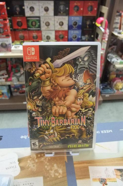 tiny barbarian, shmup, ittle dew, wonder boy switch, Games en Spelcomputers, Games | Nintendo Switch, Zo goed als nieuw, Vanaf 16 jaar