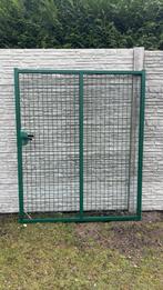 Portillon de jardin / Portail grillagé vert – Très bon état, Enlèvement, Comme neuf
