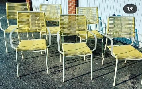 Chaise de jardin vintage fil chaise chaise de patio, 125 /ch, Antiquités & Art, Antiquités | Meubles | Chaises & Canapés, Enlèvement ou Envoi