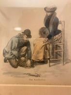 Toegeschreven aan a. Blunck schaatsen aantrekken ets., Enlèvement ou Envoi