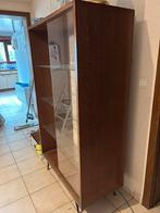 Vitrinekast in goede staat, Huis en Inrichting, Ophalen, Zo goed als nieuw, Glas