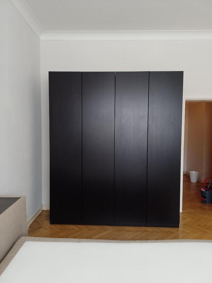 Kleerkast, Huis en Inrichting, Kasten | Kleerkasten, Gebruikt, 200 cm of meer, 150 tot 200 cm, 25 tot 50 cm, Met deur(en), Met plank(en)