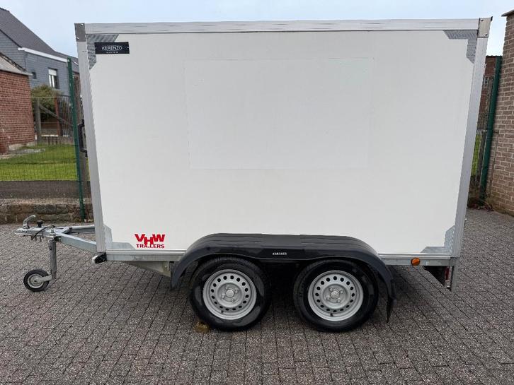 Aanhangwagen gesloten, Autos : Divers, Remorques, Comme neuf, Enlèvement ou Envoi