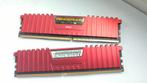 Corsair vengeance  2x8gb DDR4- 3000 Mhz, CL15, Computers en Software, RAM geheugen, Ophalen, Gebruikt, DDR