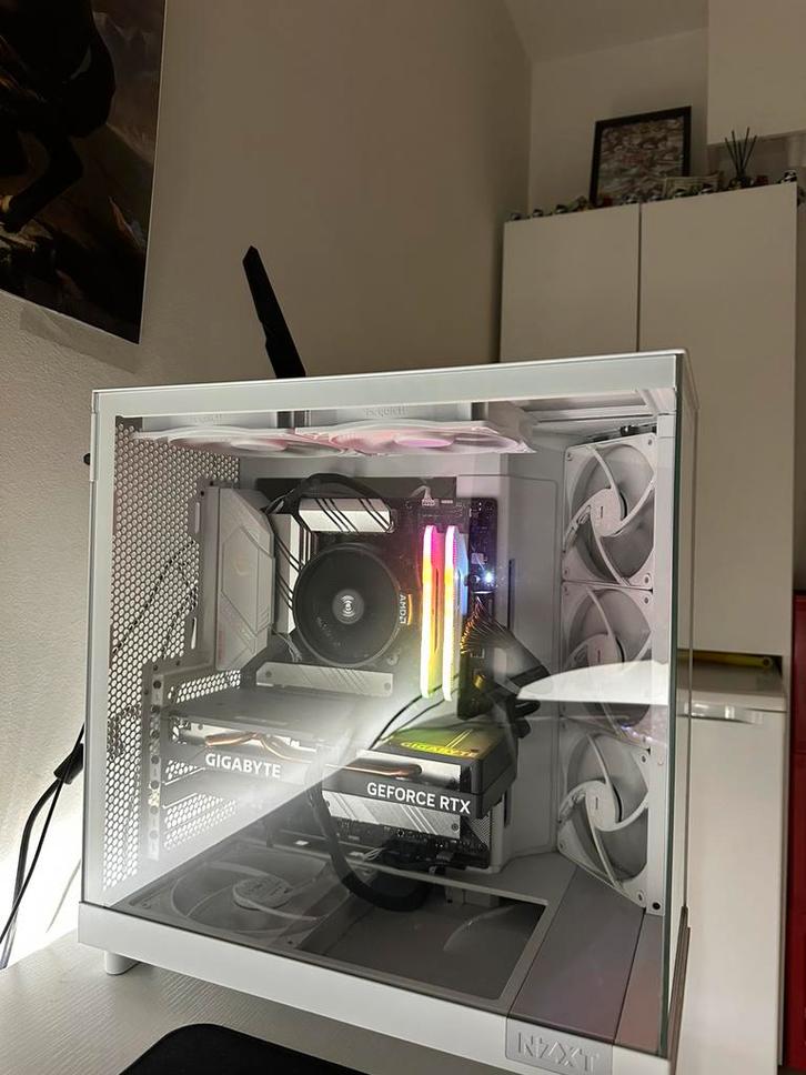 Gaming desktop pc NZXT CASE, Computers en Software, Desktop Pc's, Gebruikt, SSD, 16 GB, Gaming, Ophalen