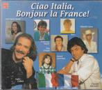 Ciao Italia, Bonjour la France op dubbel-CD, Verzenden, Pop