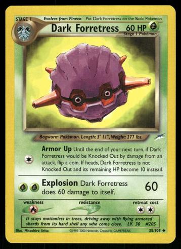 Dark Forretress 35/105 - Neo Destiny beschikbaar voor biedingen