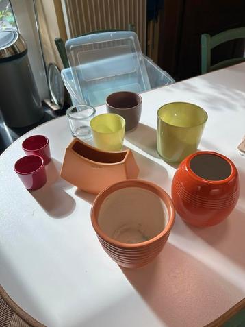 Lots de cache-pots beschikbaar voor biedingen