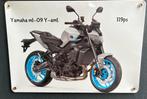Metalen bordjes Yamaha en Suzuki, Enlèvement ou Envoi, Comme neuf, Motos