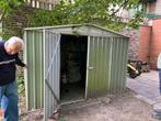 Metalen tuinhuis, Tuin en Terras, Ophalen, Gebruikt, Tuinhuis, Zonder ramen