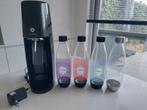 Sodastream incl 4 flessen, Elektronische apparatuur, Bruiswatermachines, Ophalen of Verzenden, Zo goed als nieuw