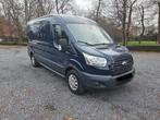 Ford Transit 2.0 TDCi – L3H2 – 2018 – BTW, Auto's, 4 deurs, Stof, 1995 cc, Blauw