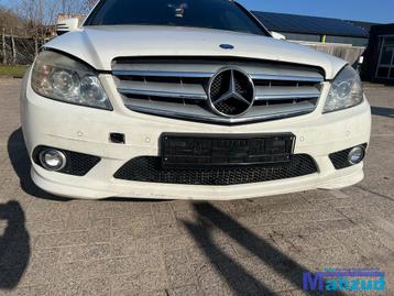 MERCEDES C W204 WIT C650 Voorbumper 2008-2011 beschikbaar voor biedingen
