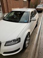 Audi A3 2009 j, Auto's, Audi, Voorwielaandrijving, Wit, Leder, 5 deurs