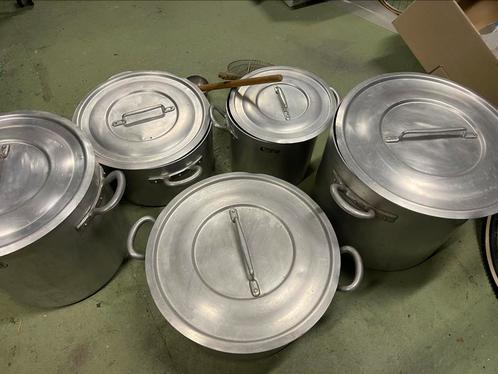 ITALO OTTINETTI Horeca aluminium pannen, Huis en Inrichting, Keuken | Potten en Pannen, Zo goed als nieuw, Aluminium, Ophalen