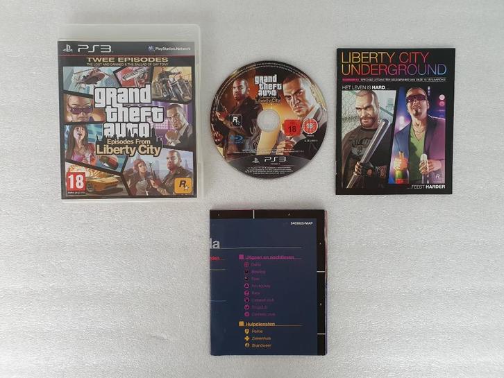 PS3: GTA - Episodes From Liberty City, Games en Spelcomputers, Games | Sony PlayStation 3, Gebruikt, Ophalen of Verzenden