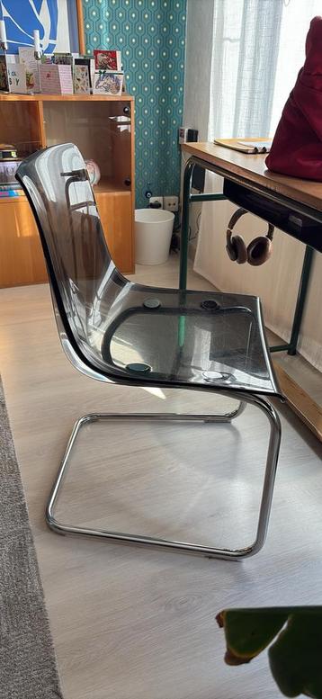 Zwart ikea stoel  beschikbaar voor biedingen