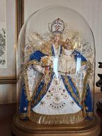 Zeldzaam kleurrijk mariabeeld onder stolp, Ophalen