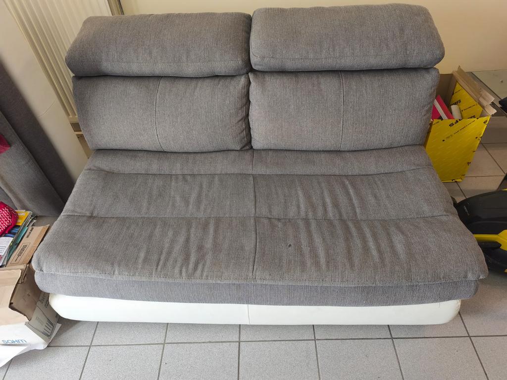 Zelels met poef, Huis en Inrichting, Zetels | Zetels, Gebruikt, Ophalen