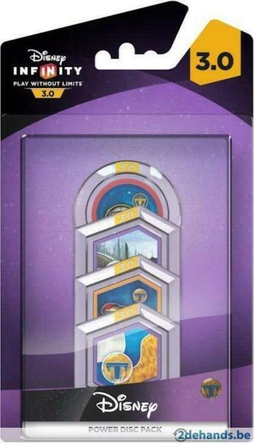 Disney Infinity 3.0 Power Discs-Tomorrowland (4 Pack)-nieuw, Collections, Jouets miniatures, Neuf, Enlèvement ou Envoi