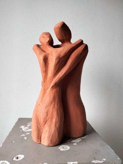 1970s vintage abstract beeld kunst deco, Huis en Inrichting, Woonaccessoires | Overige, Gebruikt, Ophalen of Verzenden