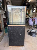 Aquarium 125L met kast en buitenfilter + Toebehoren MOET WEG, Ophalen, Zo goed als nieuw