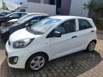 Kia Picanto/2012/1.0 benz./162d. km/4990€, Voorwielaandrijving, Stof, Zwart, Wit