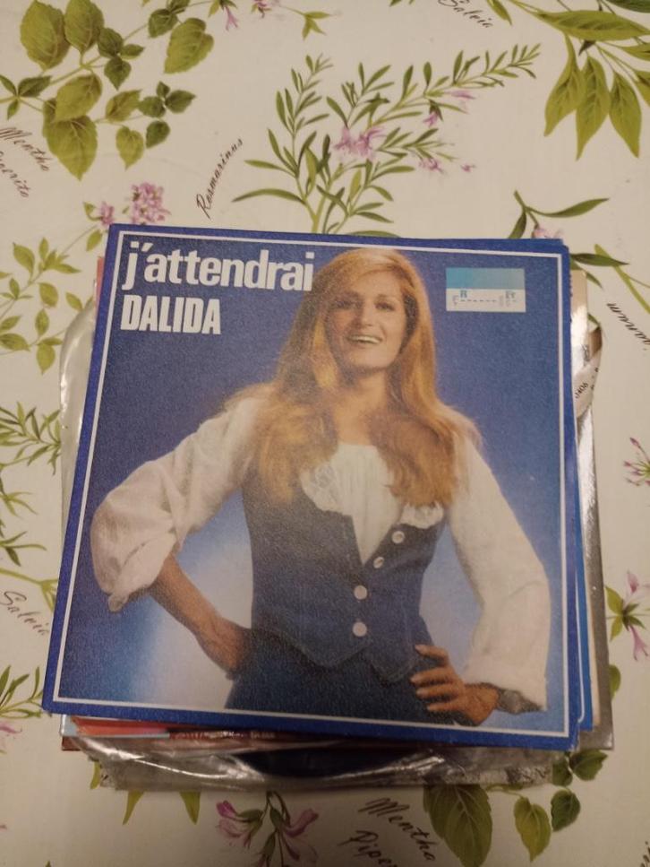 Dalida 45 spins en veel, Cd's en Dvd's, Vinyl | Pop, Gebruikt, Ophalen