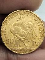 20 francs or marianne 1907, Enlèvement ou Envoi, France, Monnaie en vrac, Or