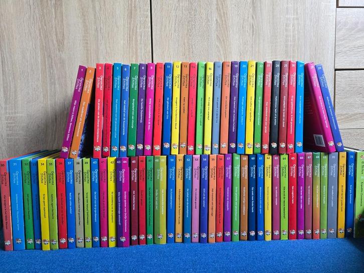 Geronimo stilton boeken serie 1-72 + 75, Boeken, Kinderboeken | Jeugd | 10 tot 12 jaar, Zo goed als nieuw, Fictie, Ophalen of Verzenden