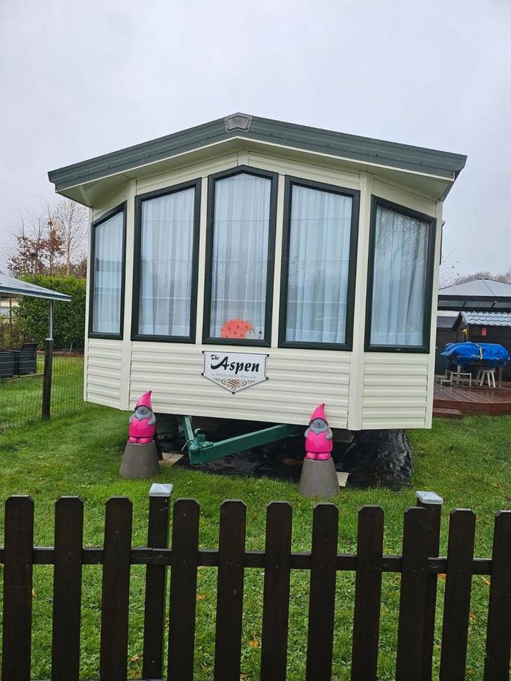 Superbe caravane résidentielle model aspen 11.5 sur 3.80, Caravans en Kamperen, Stacaravans, Ophalen