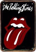 Metalen rusty-old vintage look wandplaat The Rolling Stones, Ophalen of Verzenden, Nieuw