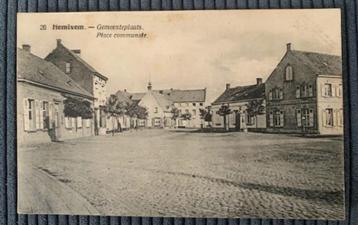 HEMIXEM - HEMIKSEM - Gemeenteplaats - verst.ca. 1920 beschikbaar voor biedingen