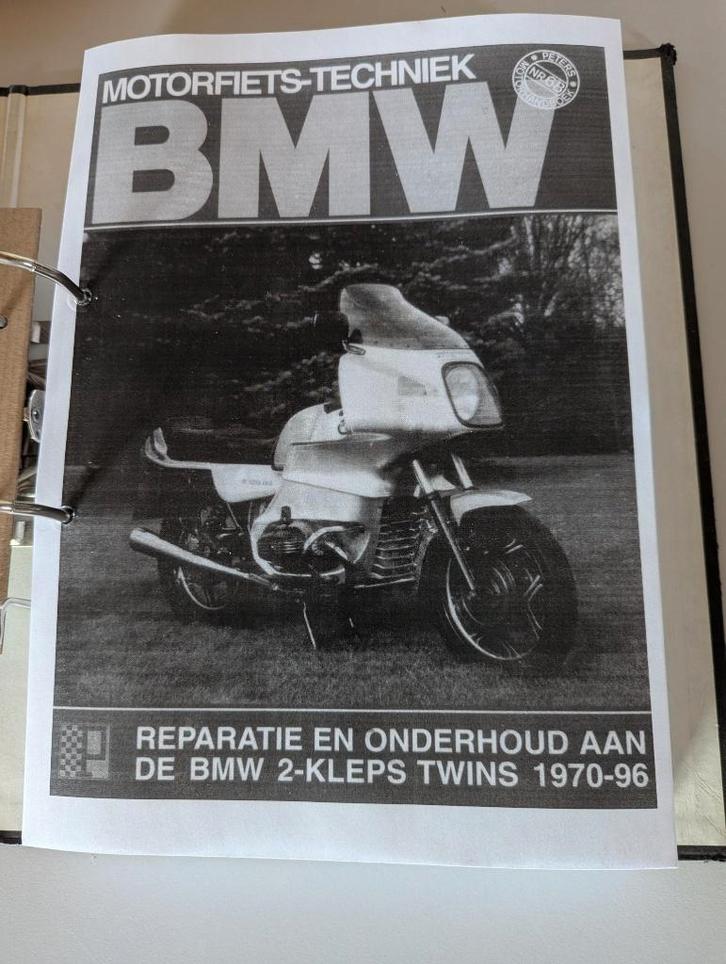 BMW werkplaatsboek voor de boxer twins vanaf 1970 tot 1996, Motoren, Handleidingen en Instructieboekjes, BMW, Ophalen of Verzenden