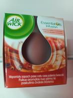 Airwick kaars in glas.  Appel/kaneel, Enlèvement ou Envoi, Bougie, Neuf, Moins de 25 cm