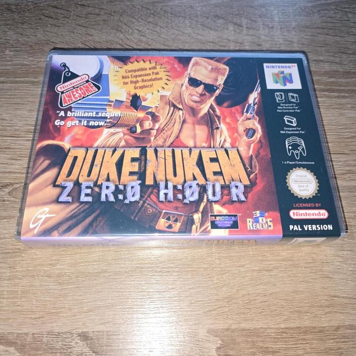Duke Nukem Zero Hour N64 Game case, Games en Spelcomputers, Games | Nintendo 64, Zo goed als nieuw, Verzenden