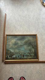 Bij een ijsgezicht aert van der neer 1952, Antiek en Kunst, Kunst | Schilderijen | Klassiek, Ophalen