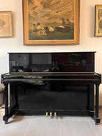 Zwarte buffetpiano George Steck, Muziek en Instrumenten, Gebruikt, Piano, Hoogglans, Zwart