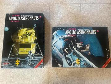 Vintage Jumbo puzzels Apollo astronauten beschikbaar voor biedingen