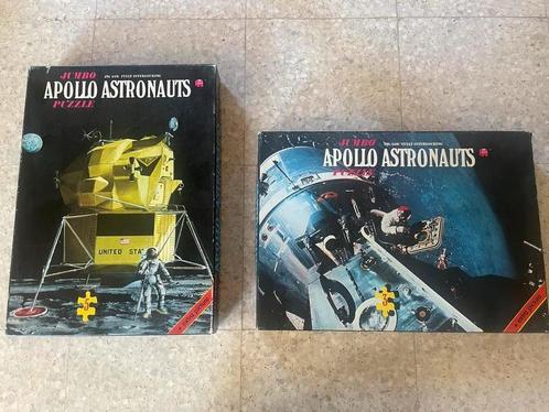 Vintage Jumbo puzzels Apollo astronauten, Hobby en Vrije tijd, Denksport en Puzzels, Gebruikt, Ophalen of Verzenden