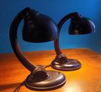 Paar art deco bakeliet lampen - Erik K. Cole, Ophalen of Verzenden
