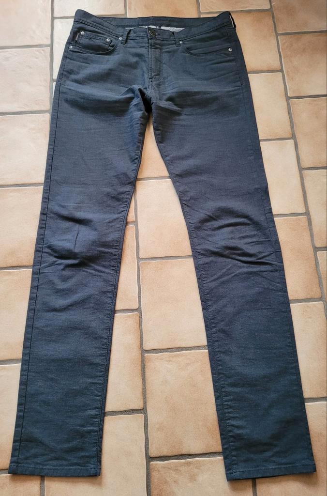 Zachte herenbroek merk Zilton, W33/L36, Kleding | Heren, Broeken en Pantalons, Zo goed als nieuw, Blauw, Ophalen of Verzenden