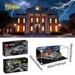 Vitrine + décor Back to the Future - LEGO DeLorean, Ophalen of Verzenden, Lego