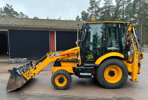 JCB Baggerlader MIDI CX-4, Zakelijke goederen, Machines en Bouw | Kranen en Graafmachines, Overige typen, Ophalen