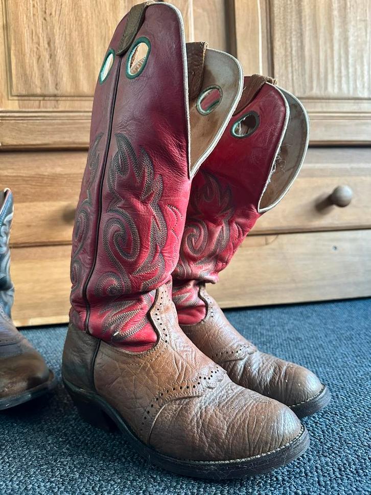 Western riding boots Boulet, Dieren en Toebehoren, Paardrijkleding, Gebruikt, Schoeisel, Western, Ophalen