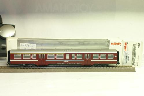 MARKLIN 43531 M2 BORDEAUX SNCB NMBS MIXTE 1/2, Hobby en Vrije tijd, Modeltreinen | H0, Gebruikt, Wagon, Wisselstroom, Märklin